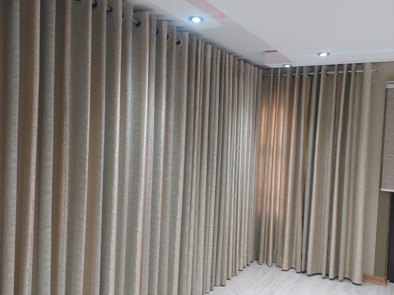 Curtains at Khesa Girls in Maseru